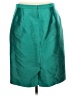 Albert Nipon Solid Green Wool Skirt Size 8 - photo 2
