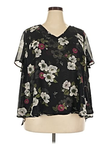 Lane Bryant 3/4 Sleeve Blouse (view 1)