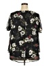 Lane Bryant Black 3/4 Sleeve Blouse Size 18 - photo 2