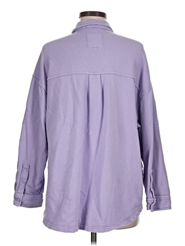 Aerie Long Sleeve Button-Down Shirt (view 2)
