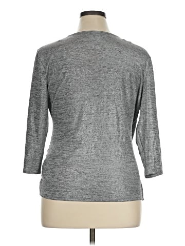 JLo by Jennifer Lopez 3/4 Sleeve T-Shirt (view 2)