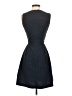 Anne Klein Solid Gray Casual Dress Size 0 - photo 2