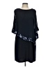 Roz & Ali Black Cocktail Dress Size 10 - photo 1