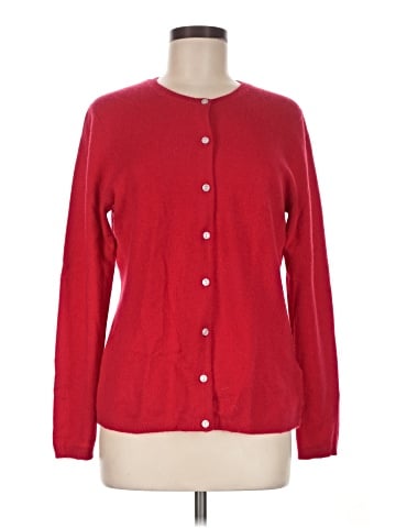 Lands' End Cashmere Cardigan (view 1)