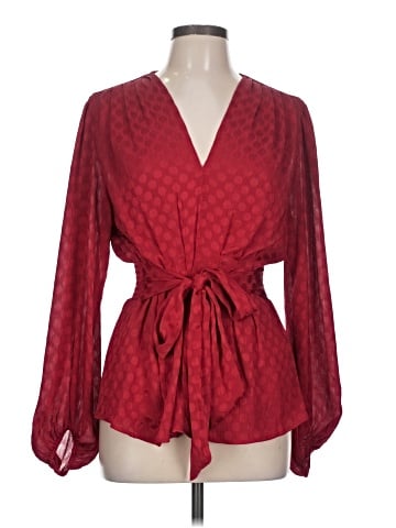 Max Studio Long Sleeve Blouse (view 1)