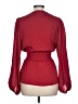 Max Studio 100% Polyester Red Long Sleeve Blouse Size L - photo 2