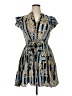 Assorted Brands Print Blue Casual Dress Size XL (estimated) - photo 1