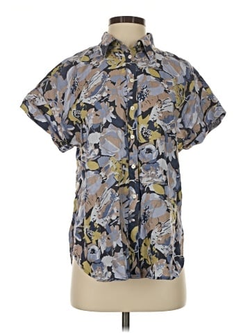 Lauren by Ralph Lauren Short Sleeve Blouse (view 1)