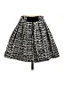Alice + Olivia Graphic Silver Black Formal Skirt Size 2 - photo 2