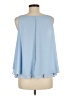 Deletta Blue 3/4 Sleeve Blouse Size M - photo 2