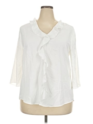 Blooming Jelly 3/4 Sleeve Blouse (view 1)