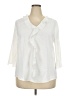 Blooming Jelly Ivory 3/4 Sleeve Blouse Size XXL - photo 1
