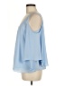 Deletta Blue 3/4 Sleeve Blouse Size M - photo 5