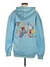 Unbranded 100% Polyester Blue Pullover Hoodie Size S - photo 2