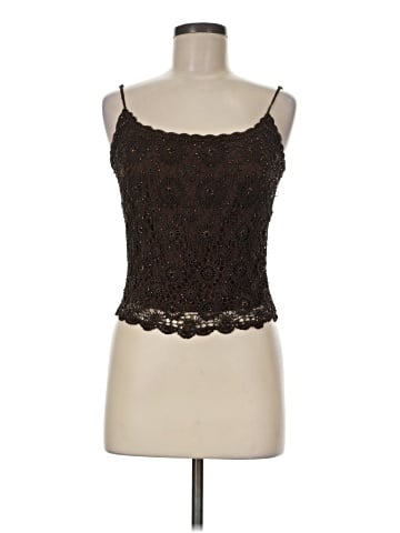 JS Collections Sleeveless Silk Top (view 1)