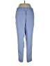 Ann Taylor Solid Blue Dress Pants Size L - photo 2