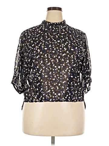PinkyOtto 3/4 Sleeve Blouse (view 1)