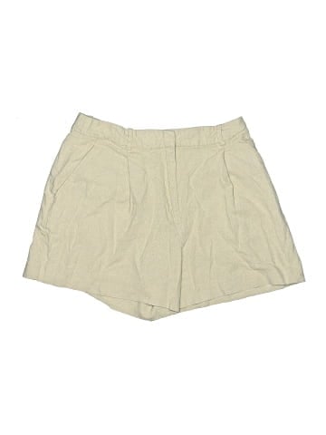 Zara Khaki Shorts (view 1)