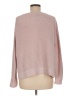 Eileen Fisher Solid Pink Pullover Sweater Size M (estimated) - photo 2