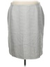 Calvin Klein Solid Gray Casual Skirt Size 14 - photo 1