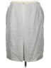 Calvin Klein Solid Gray Casual Skirt Size 14 - photo 2