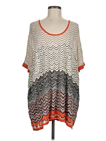 BCBGMAXAZRIA Short Sleeve Top (view 1)