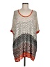 BCBGMAXAZRIA Orange Short Sleeve Top One size - photo 1