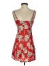 Forever 21 Floral Red Cocktail Dress Size S - photo 2