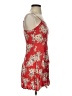 Forever 21 Floral Red Cocktail Dress Size S - photo 4