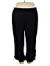 Susan Graver Solid Black Casual Pants Size 2X - photo 1