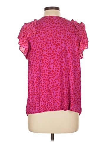 Ann Taylor LOFT Short Sleeve Blouse (view 2)