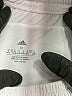 Adidas 100% Polyester Silver Athletic Shorts Size 1X - photo 3