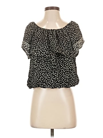 Natalie Martin Short Sleeve Silk Top (view 1)