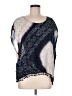 Cool Change 100% Rayon Blue 3/4 Sleeve Blouse One size - photo 1