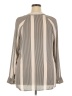 Ann Taylor LOFT Gray Long Sleeve Blouse Size XXL - photo 2