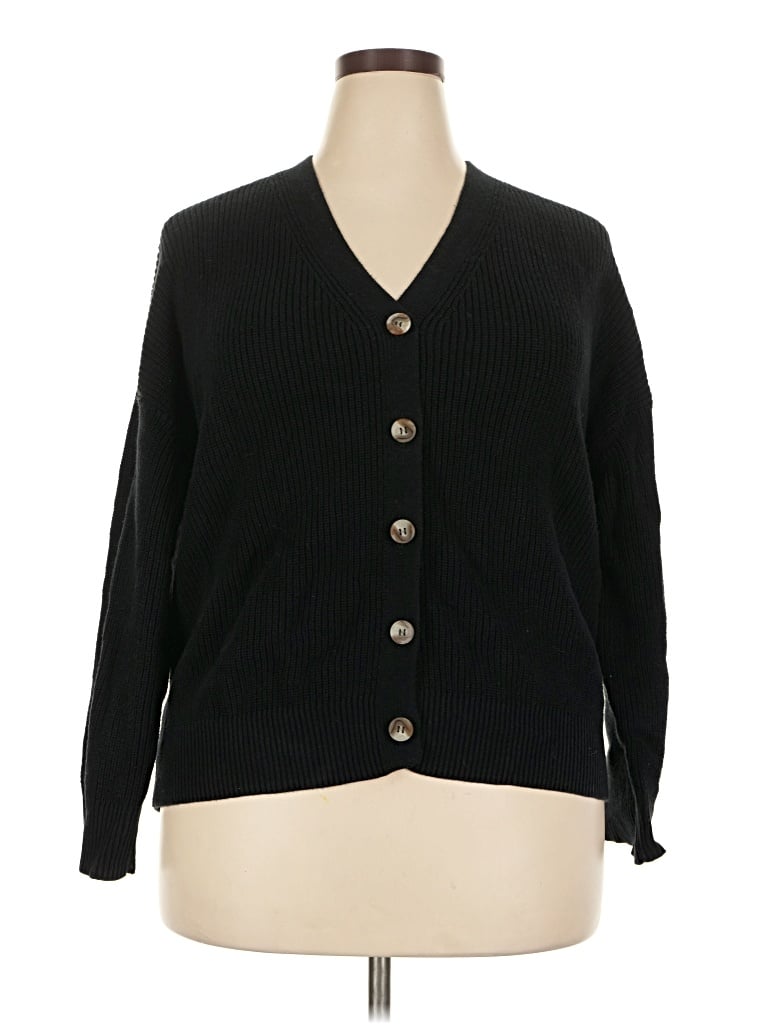 Pre-owned Hudson Cardigan Sweater In Black
