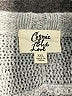 Cosmic Blue Love Solid Gray Pullover Sweater Size XXL - photo 7