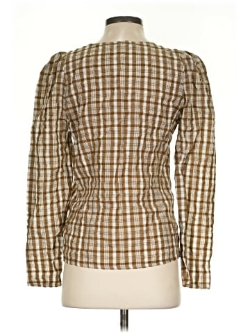 Madewell Westover Top in Sandown Plaid (view 2)