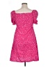 Shein 100% Polyester Polka Dots Pink Casual Dress Size XL - photo 2