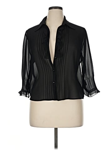 I.N. Studio 3/4 Sleeve Blouse (view 1)