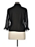I.N. Studio 100% Polyester Black 3/4 Sleeve Blouse Size 16 - photo 2