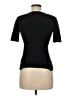 Etcetera Black Short Sleeve Top Size M - photo 2