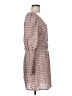 PrettyLittleThing 100% Polyester Checkered-gingham Brown Casual Dress Size 12 - photo 4