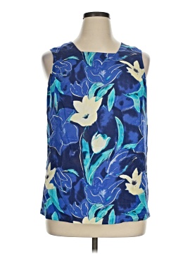 Valerie Stevens Sleeveless Silk Top