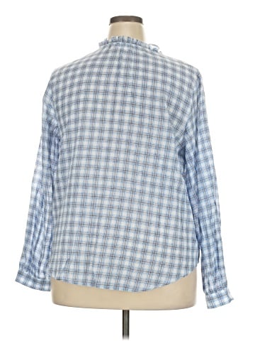 a.n.a. A New Approach Long Sleeve Blouse (view 2)