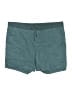 Wearables Solid Teal Shorts Size L - photo 1
