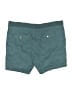 Wearables Solid Teal Shorts Size L - photo 2