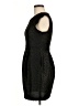 Forever 21 100% Polyester Tweed Black Cocktail Dress Size M - photo 5