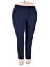 Lane Bryant Solid Blue Active Pants Size 26 - photo 1