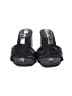 Qupid Black Sandals Size 7 1/2 - photo 2